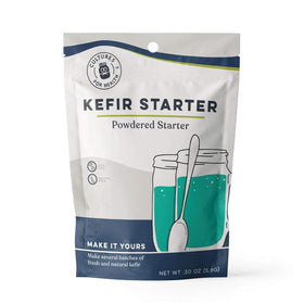 Cultures For Health kefir starter four-pack packets for beginner-friendly fermentation.