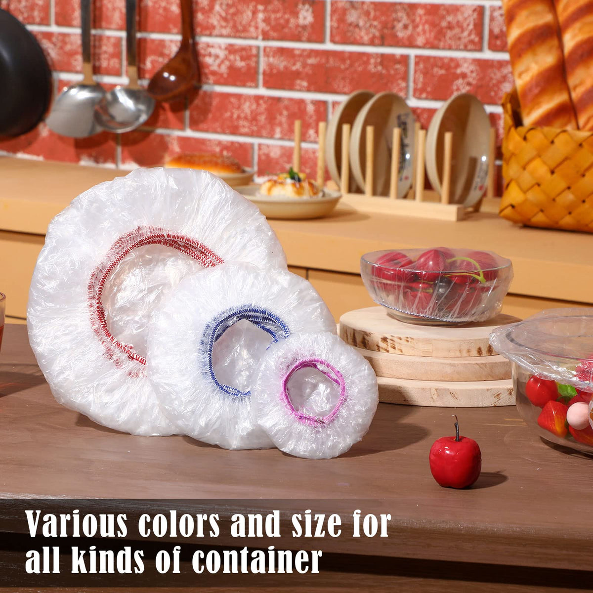Cunhill BPA-free elastic bowl covers provide safe, reusable storage.