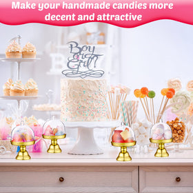 Cunhill dessert stand with dome design for chic decor