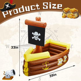 Cunhill pirate ship flag design adds authentic theme for Gasparilla celebrations