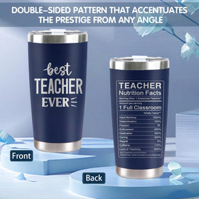 Cuploov inspirational front and back design celebrating educators