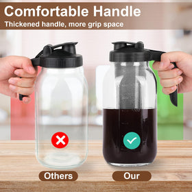 Cupluw glass body is dishwasher-safe and BPA-free