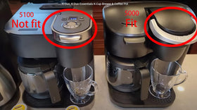 cupsync glass carafe for Keurig K-Duo Gen2 5600 preserves aroma during brew.
