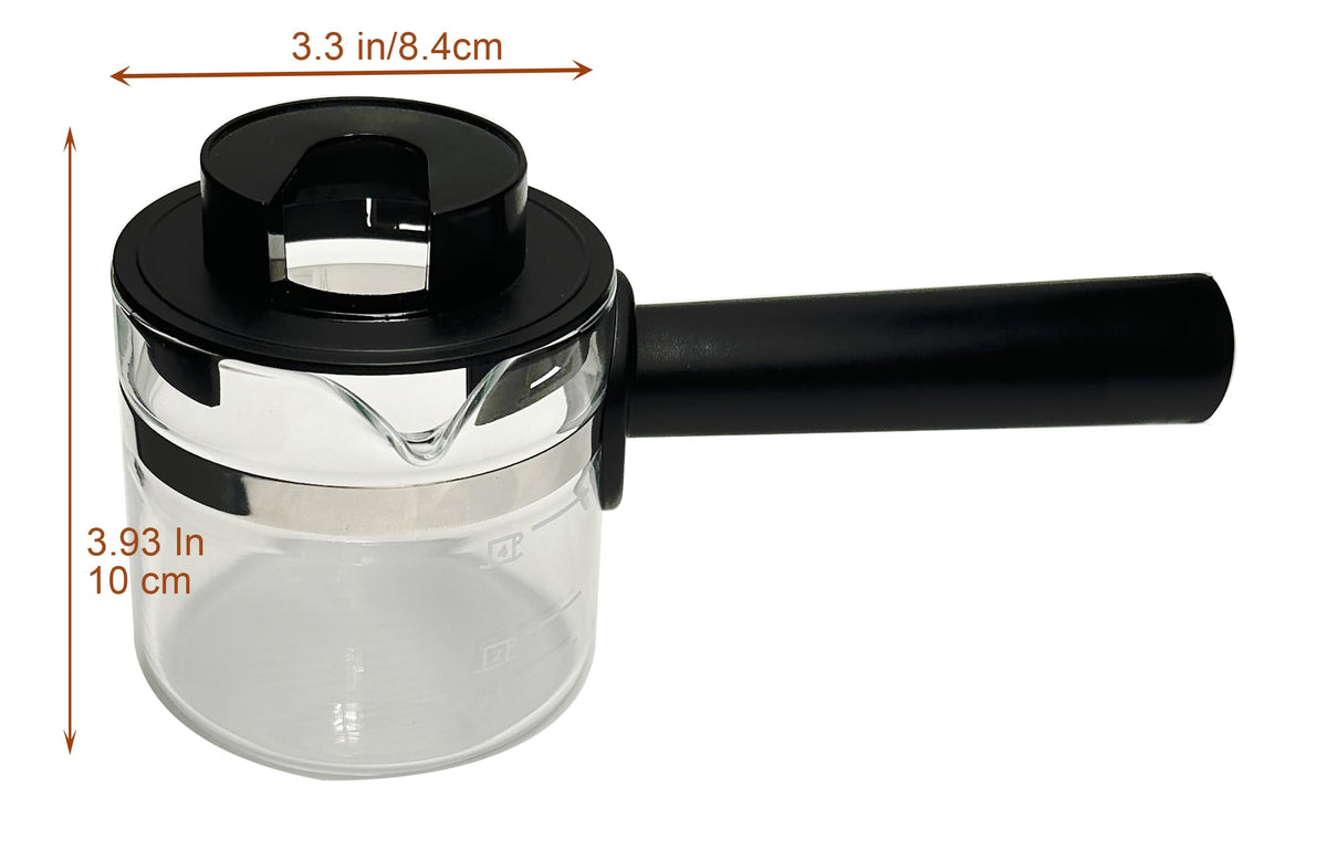 cupsync heat resistant glass carafe ideal for daily home brewing