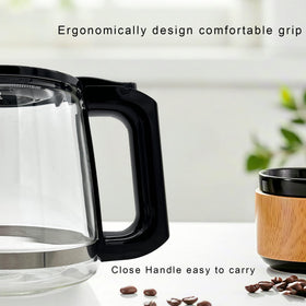 Durable CupSync coffee pot construction for daily use and washing.