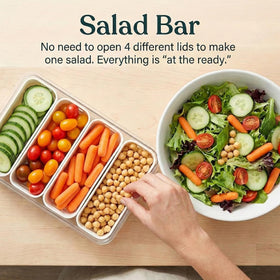 Curiocuterie easy-clean design encourages daily produce prep