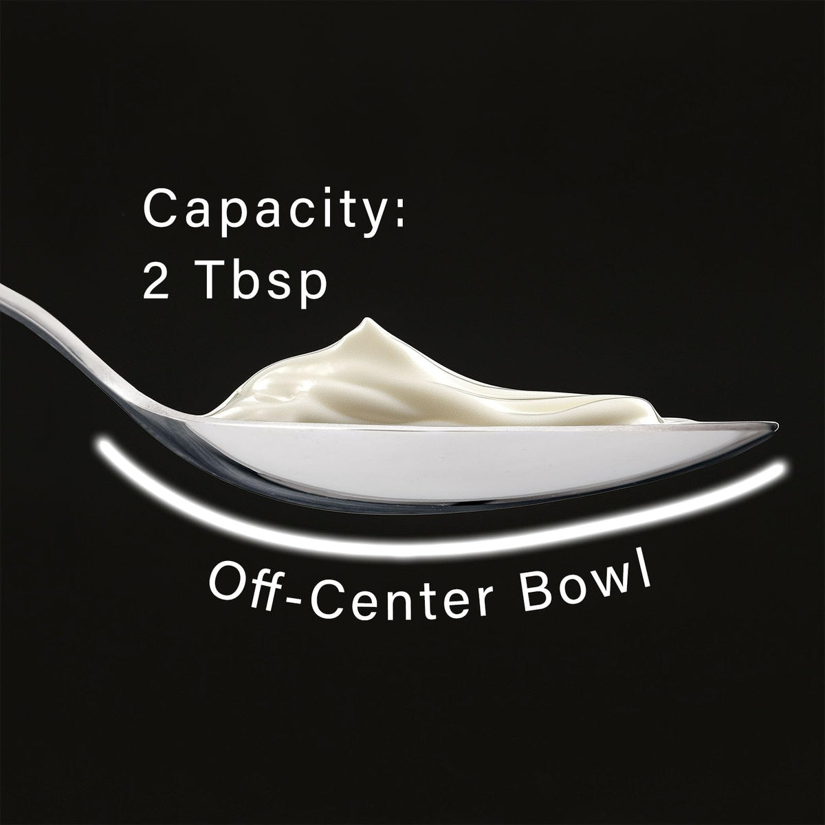 CURISEW 304 stainless steel Kunz spoon ensures durability and heat resistance.