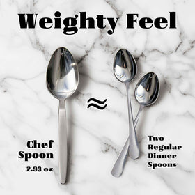 CURISEW Kunz spoon with matte handle resists fingerprints during daily use.