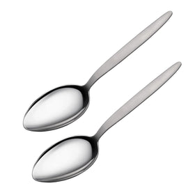 CURISEW Chef Kunz spoon with off-center bowl for precise liquid scooping.