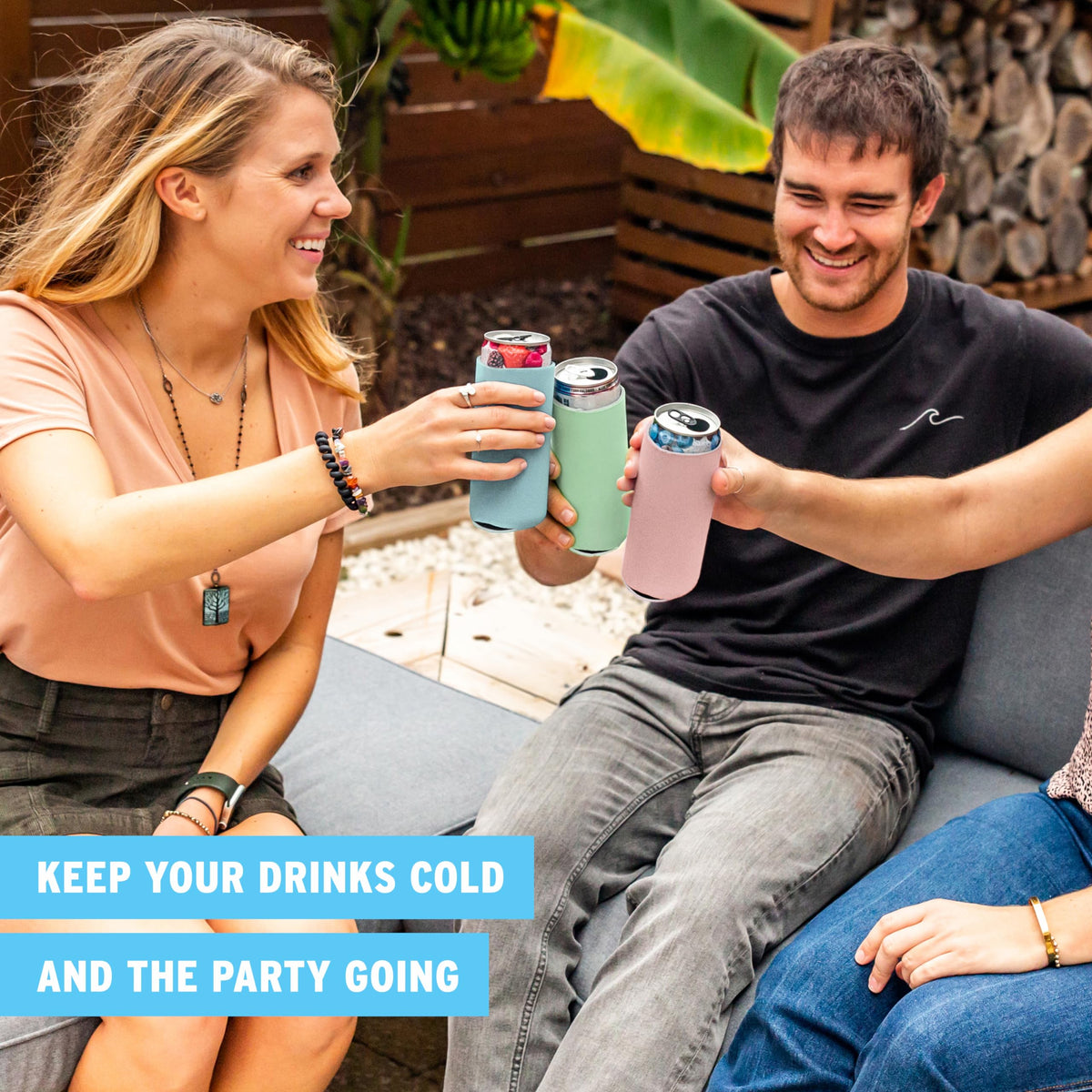 Current Co 14-pack in use with White Claw demonstrates versatile fit