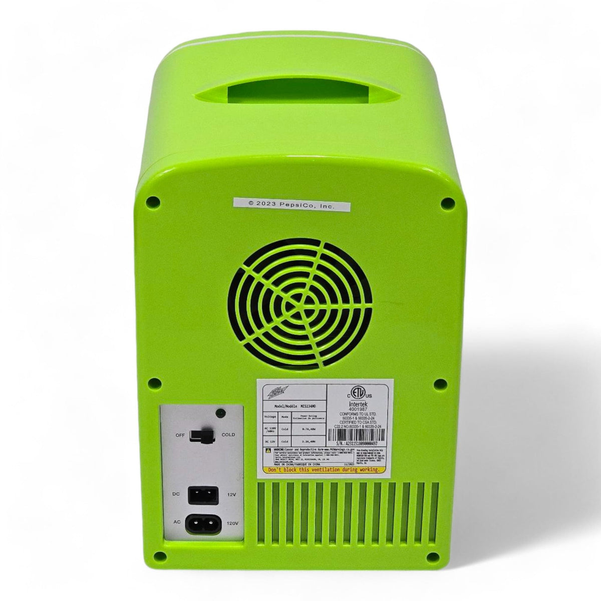Curtis MIS134MD power options illustrate wall and car usage flexibility.