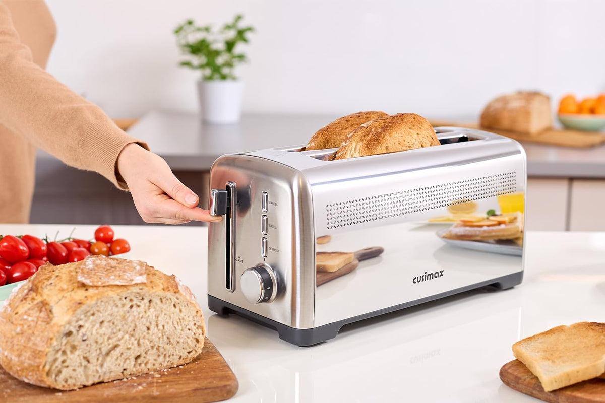 CUSIMAX quick glance shows toast progress without interrupting the cycle.
