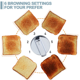 CUSIMAX bagel function ready toasting with precise control.
