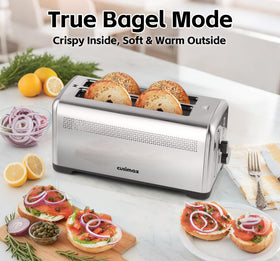 CUSIMAX defrost function warms frozen items quickly and evenly.