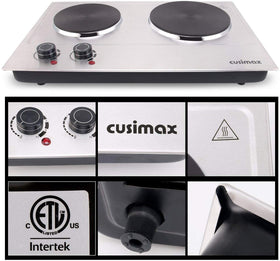 CUSIMAX easy to wipe clean after cooking small meals.