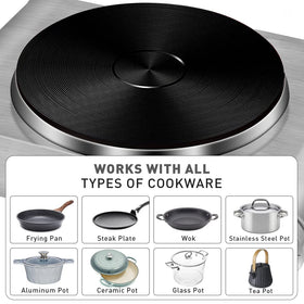 CUSIMAX electric burner quick heat for weeknight dinners