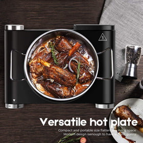 CUSIMAX hot plate seven-point-four-inch heating surface for efficient cooking