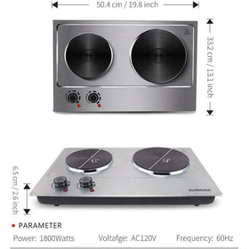CUSIMAX no stovetop required offers convenient backup cooking.