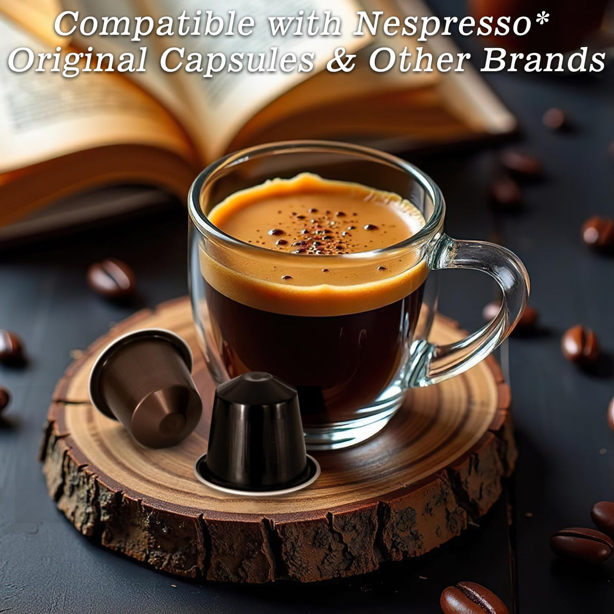 CUSIMAX pod compatibility with Nespresso Original capsules for flavor variety