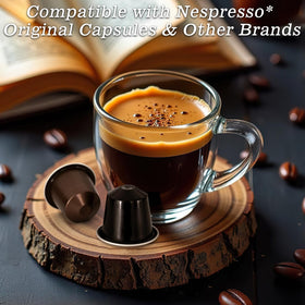 CUSIMAX pod compatibility with Nespresso Original capsules for flavor variety