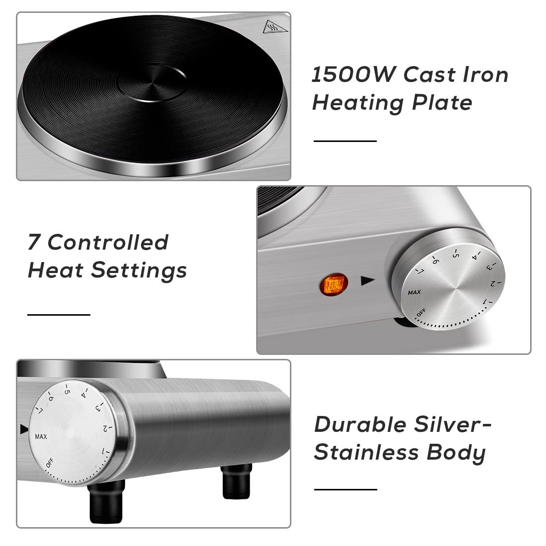 CUSIMAX single burner in a dorm kitchen for flexible meals
