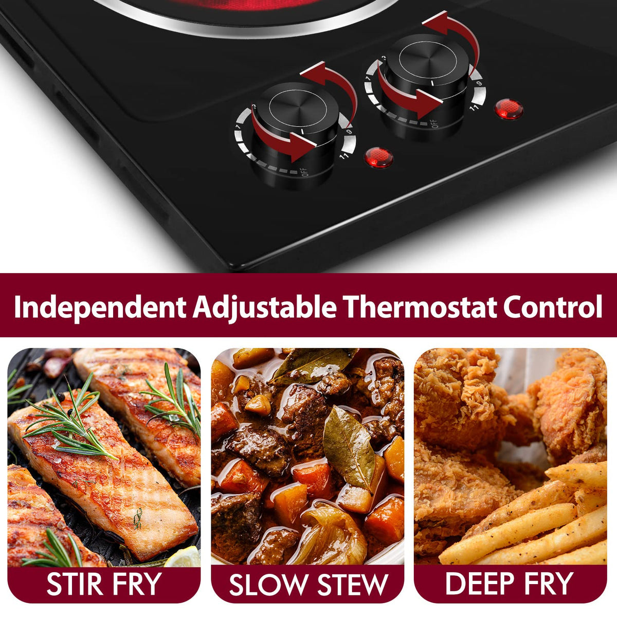 CUSIMAX stainless steel body for durable, everyday use and easy cleaning.