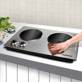 CUSIMAX thermostat control highlights precise heat adjustment