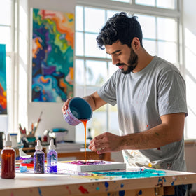 Custom Shop painting and resin projects benefit from accurate measuring and organization