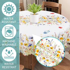 Cusugbaso dining tablecloth for indoor and outdoor use.