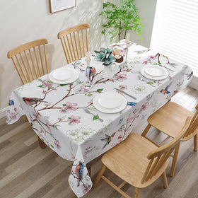 Cusugbaso Spring Tablecloth 60x120 rectangle fits 10-12 seats.