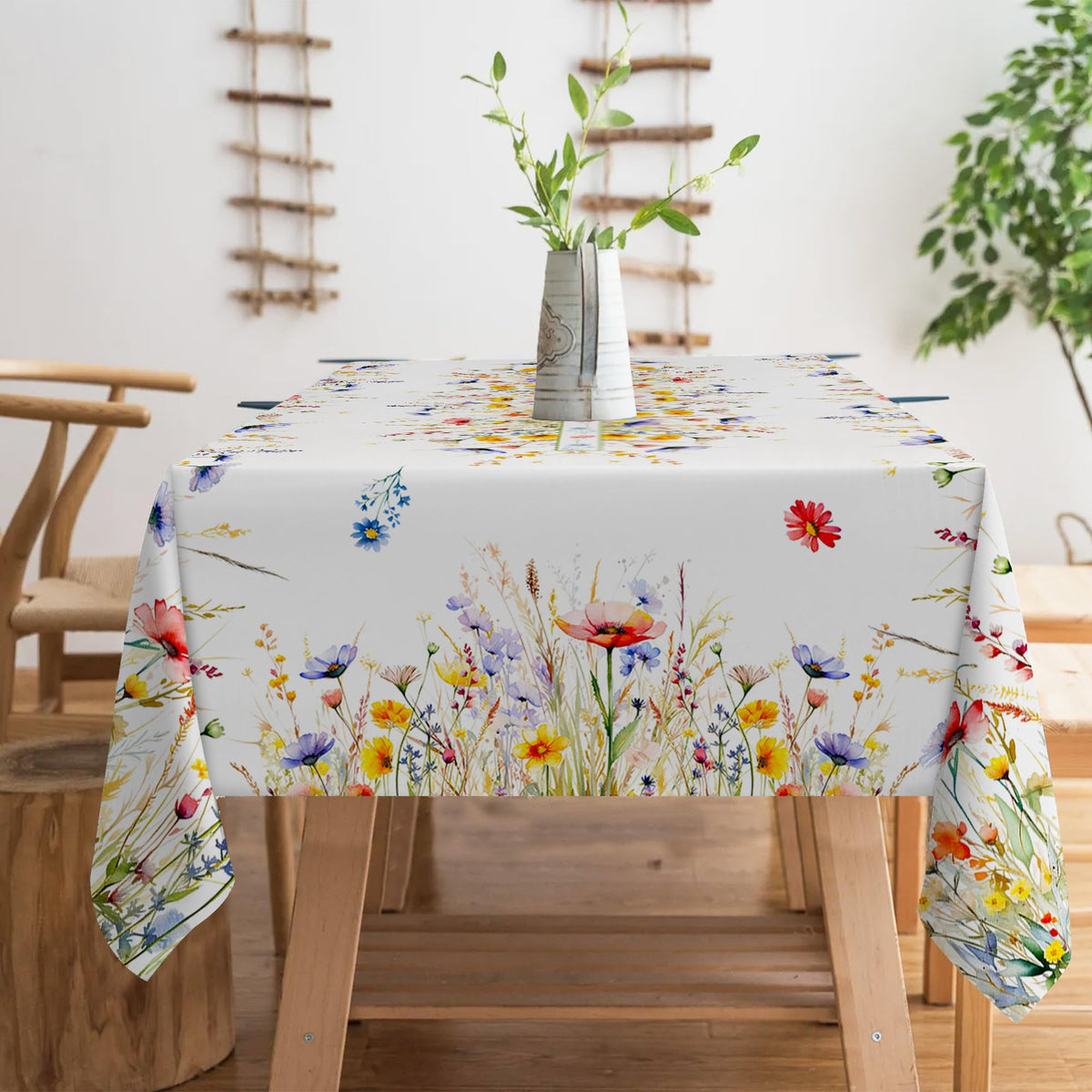 Cusugbaso tablecloth set on outdoor party setup.