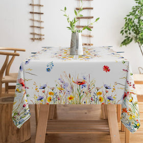 Cusugbaso tablecloth set on outdoor party setup.