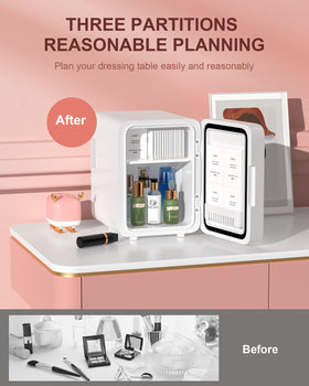 CUTIEWORLD compact design fits dorms, desks, and small spaces.