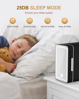 CUTIEWORLD makeup fridge thermoelectric low power consumption