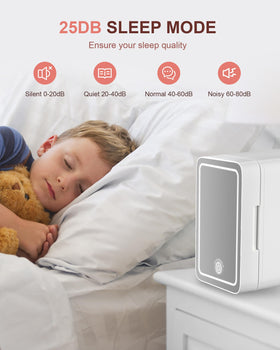 CUTIEWORLD thermoelectric cooling saves power during daily use.