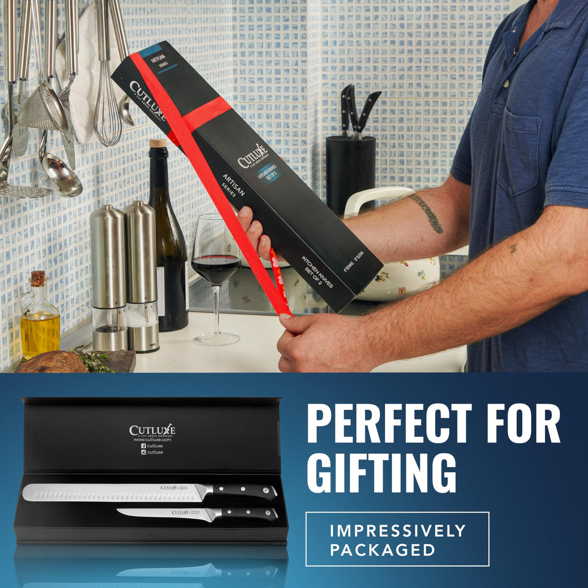 Cutluxe bbq gift idea for grill enthusiasts