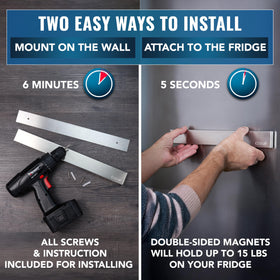 Compact, modern design enhances kitchen organization and workflow.