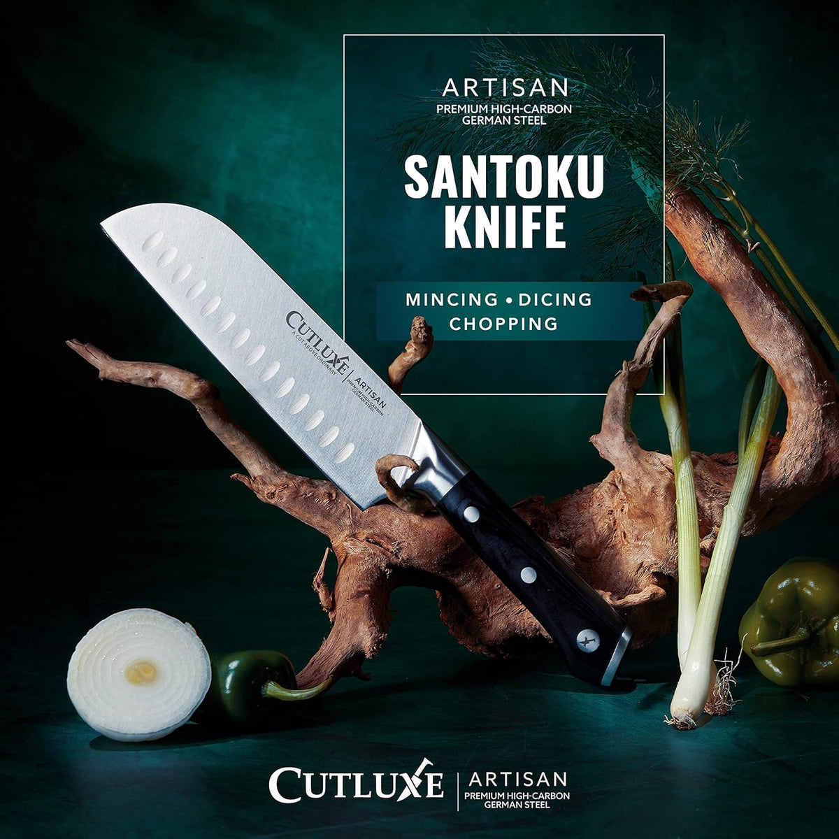 Cutluxe lifetime warranty label signals craftsmanship confidence