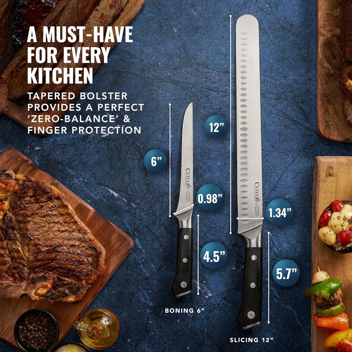 Cutluxe lifetime warranty on premium knives