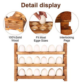 CVHOMEDECO screw-install design makes setup quick and sturdy.