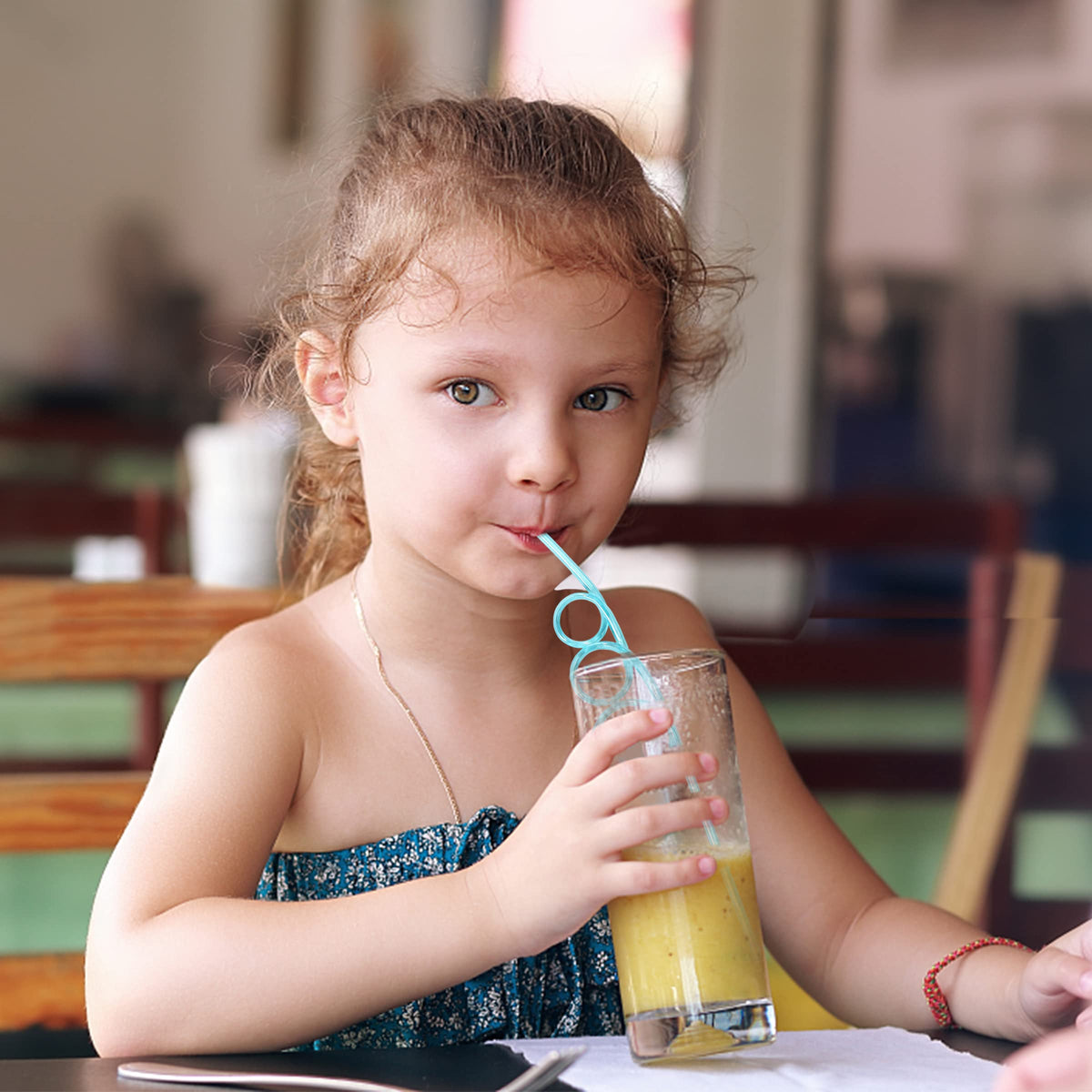 CVNDKN BPA-free reusable plastic straws for safe, eco-friendly use