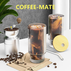 CWHHRN bamboo lids and reusable straws included
