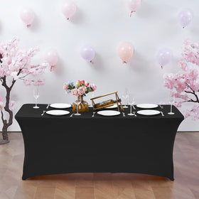 CWK wedding banquet table cover providing a professional base for formal occasions.