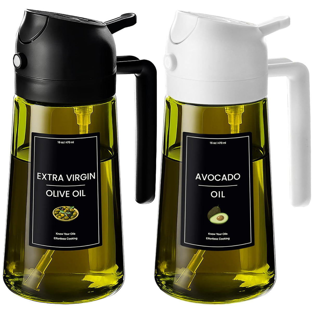 CXINYI olive oil dispenser pour bottle for precise pouring and control.