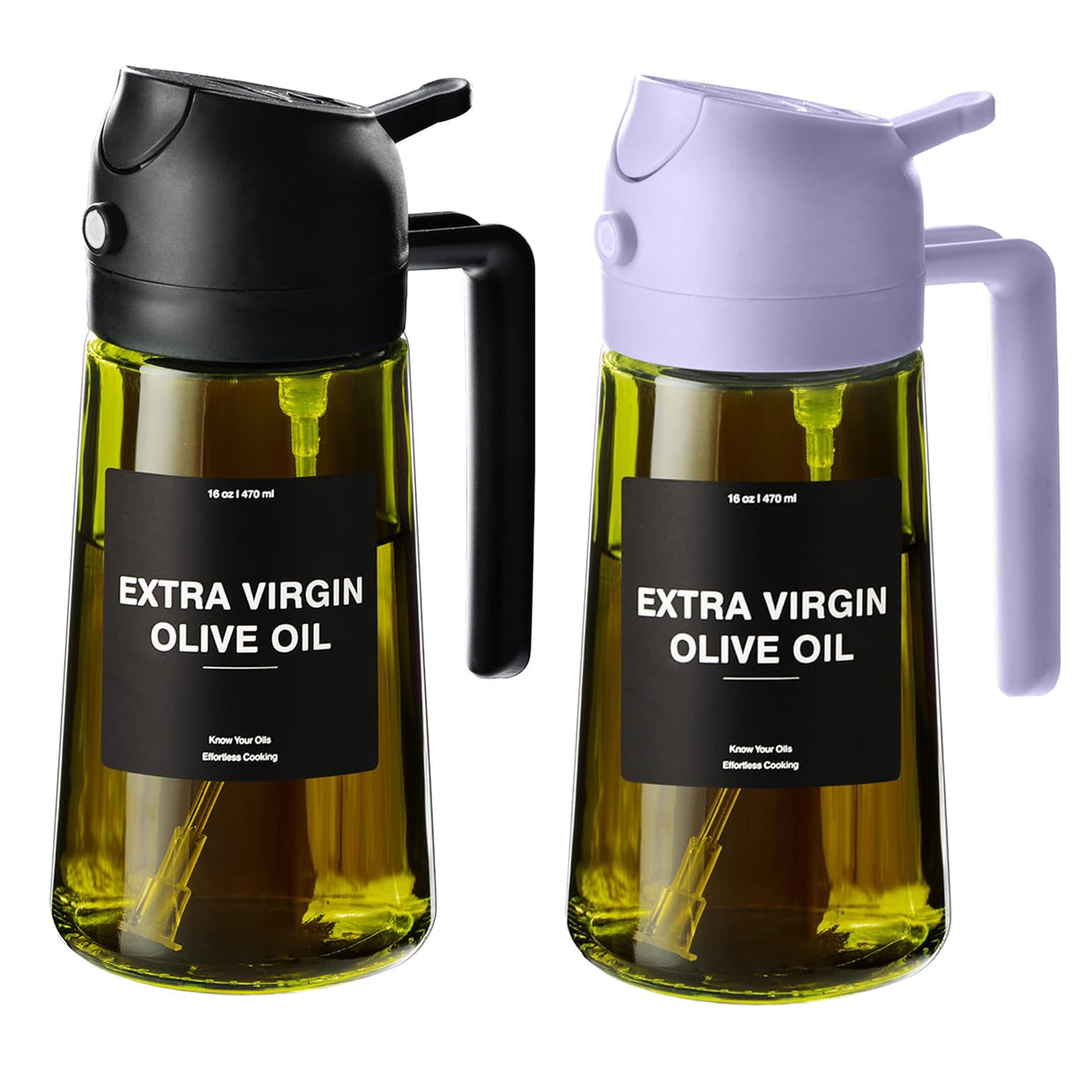 CXINYI olive oil dispenser-sprayer bottle for precise cooking and mess-free pouring.