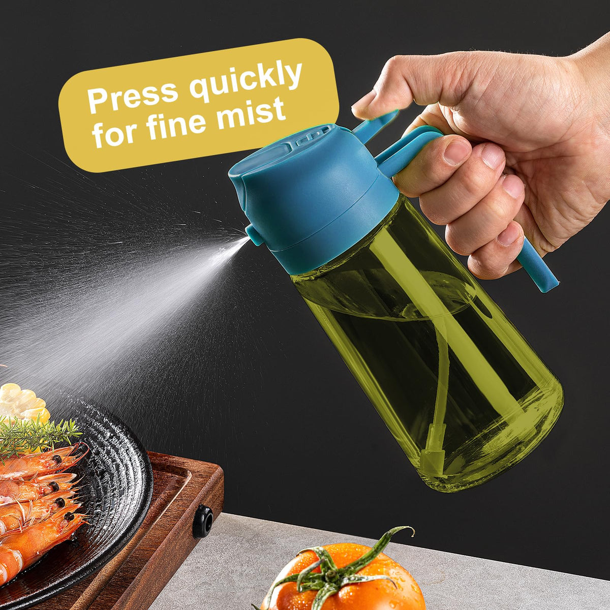 CXINYI waterproof labels organize oils with a modern kitchen look.