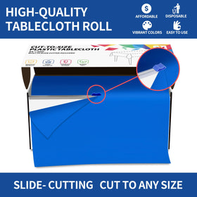 CXPSINC easy-cleanup disposable tablecloth for quick cleanup