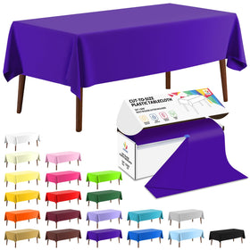 CXPSINC table cover roll 54in x 200ft unrolled over a table for protection.