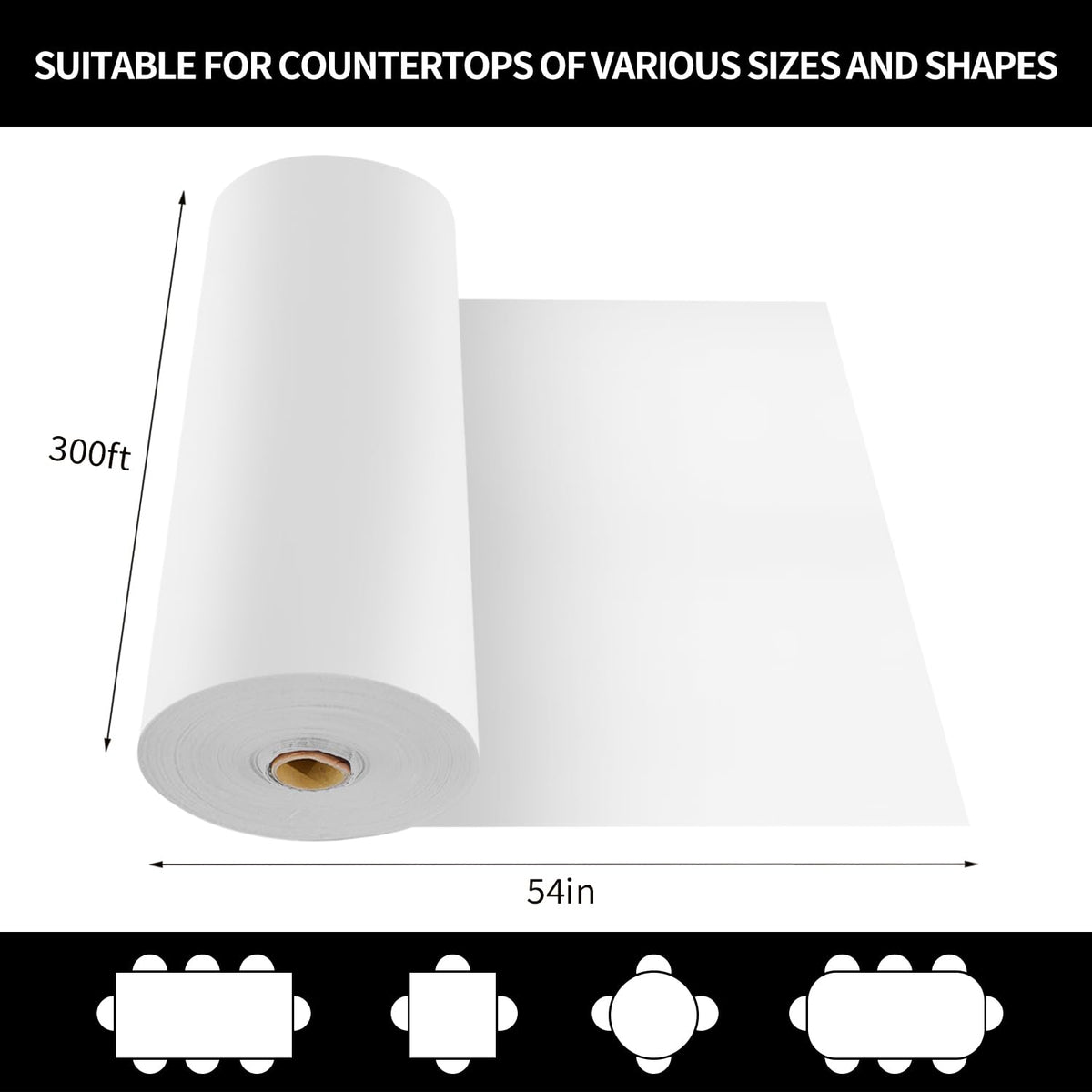 CXPSINC table cover roll with self-cutter box enabling precise cuts