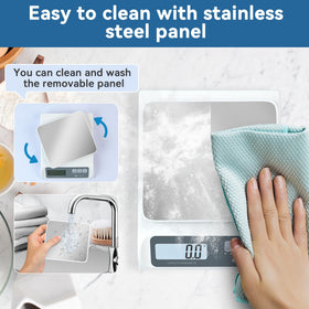 Cybergiant thirteen-pound capacity scale with 0.1g precision for baking portions.